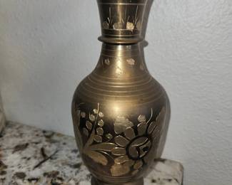 Brass vase from Bahrain 
