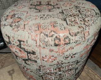 Qty 2 Kilim style stool