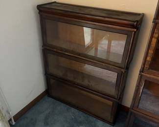 Macy smaller bookcase 3 stack with top