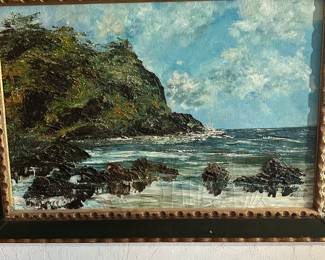 Same artist very heavy palate knife 