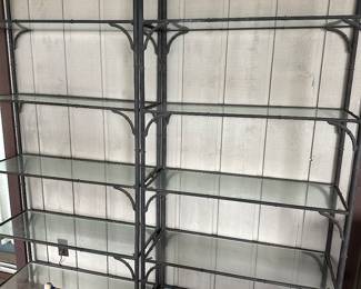 Also 2 heavy iron plant stands from the 50’s