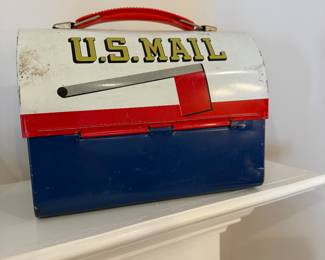 Vintage Aladdin us mail lunchbox 