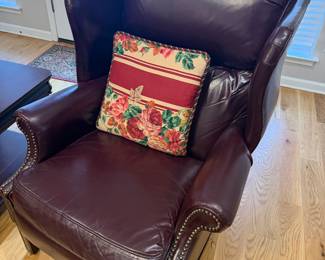 Barcalounger leather chair 