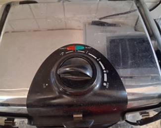 Wolfgang Puck Pannini maker with additional plates