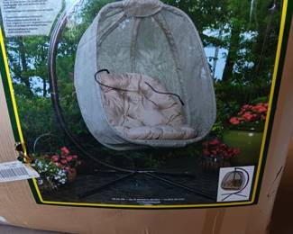 FLOWER HOUSE EGG CHAIR (NIB)