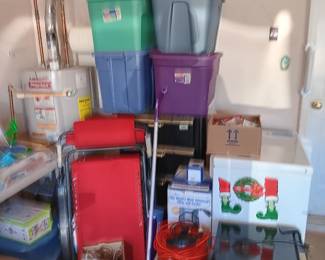 Boxes of extension cords 