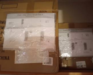 NEW OVER THE DOOR SHOE RACKS