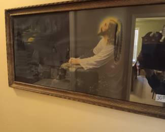 VINTAGE PRINT (JESUS IN THE GARDEN)