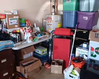 Extension cords, power strips, totes, Aerogarden sprout and sprout led grow systems