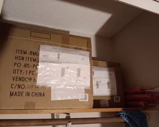 TWO (NIB) OVER THE DOOR SHOE RACKS