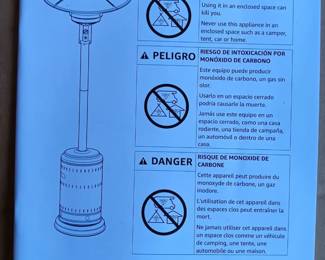 PATIO HEATER,NEW IN BOX