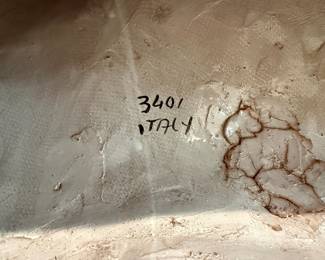 Italian Ceramic Ram Sculpture