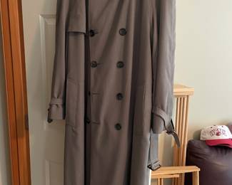 London Fog Men's Taupe Classic Trench Coat