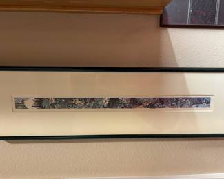 1981 Framed & Matted Limited Edition Print "Herbs Chanting" by Sydney Roark