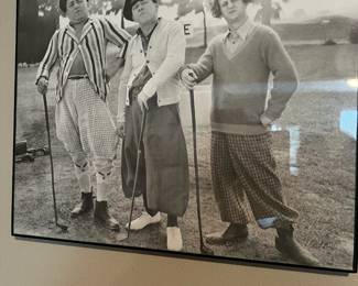 Framed Black & White "The Three Stooges" Photography Print