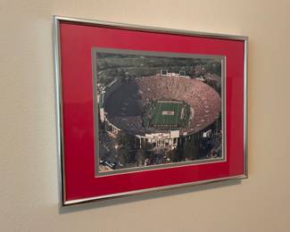 Framed & Matted Photography Print of the Rose Bowl Stadium