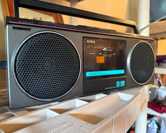 1980s Aiwa CS-200 Boombox