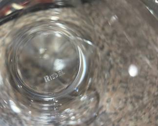 Riedel Wine Aerator Decanter, Pair of Riedel Stemless Wine Glasses