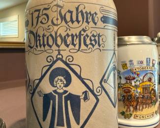 German Oktoberfest Beer Stein