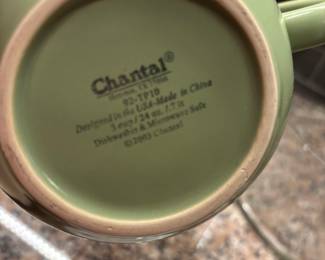 Chantal Green Stoneware Teapot