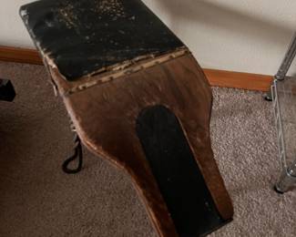 Early 1900s Shoe Store Fitting Stool