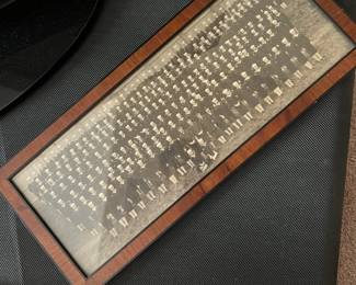 Framed Early 1940s U.S. Naval Training Center Group Photograph