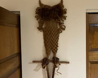 Owl Macrame