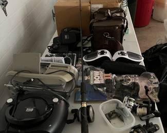 Electronics, garage stuff