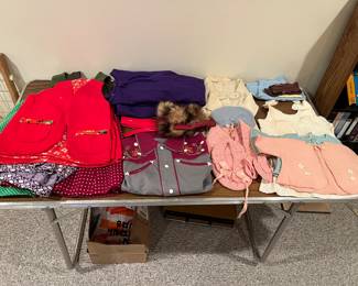 Vintage children and baby clothes