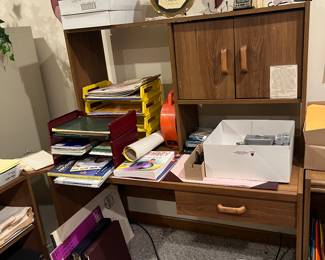 Lots of office furniture and office supplies