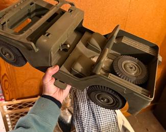 Vintage Marx GI Joe Jeep