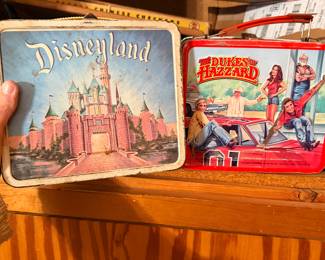 Vintage Lunch Boxes with Thermos! 