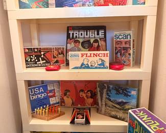 Tons of Vintage Games with All of Their Pieces! 