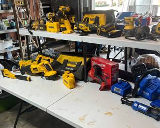 DeWalt, Milwaukee, and Kobalt Power Tools 
