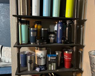Tons of Zulu, Yeti, and RTIC tumblers