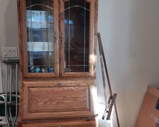 Oak Finish Secretary