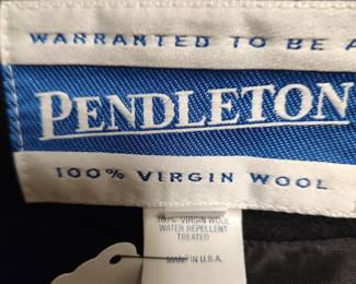 Ladies Pendleton Wool Coat