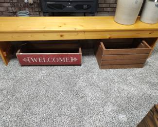 Primitive Country Bench