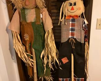 Scarecrows on Sticks - Life size