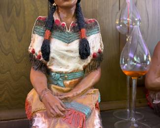 Universal Statuary Corp in 1985  Native American 