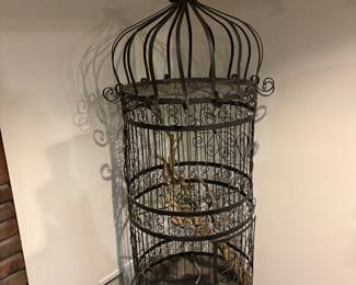 Iron Bird Cage (size to follow)