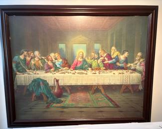 Framed “Last Supper