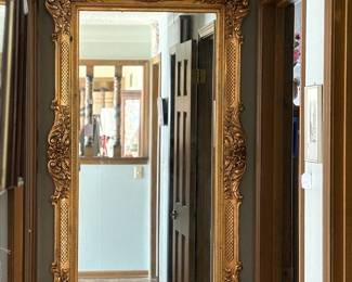 Hall beveled mirror