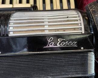 La Cosca Accordian in case