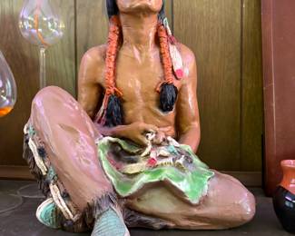 Universal statuary corp 432 1985 Native American