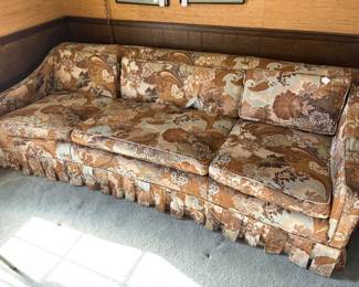 Vintage 3 cushion sofa