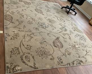 Approx 8x12ft. with under pad