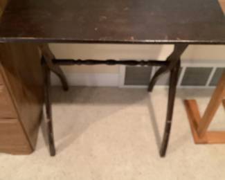 Antique Wood Table That Folds
