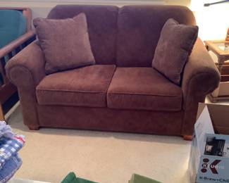 Nice Brown Love Seat