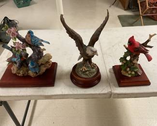 Ethan Allen Bird Figurines 